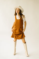 The Topeka Knit Tank Dress in Brown