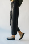 Denim: Montero Wide Leg Jean in Black