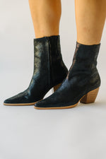 Matisse: Caty Ankle Boot in Black Mini Leopard