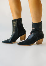 Matisse: Caty Ankle Boot in Black Mini Leopard