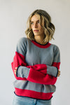 The Cornell Ribbed Knit Sweater in Light Blue