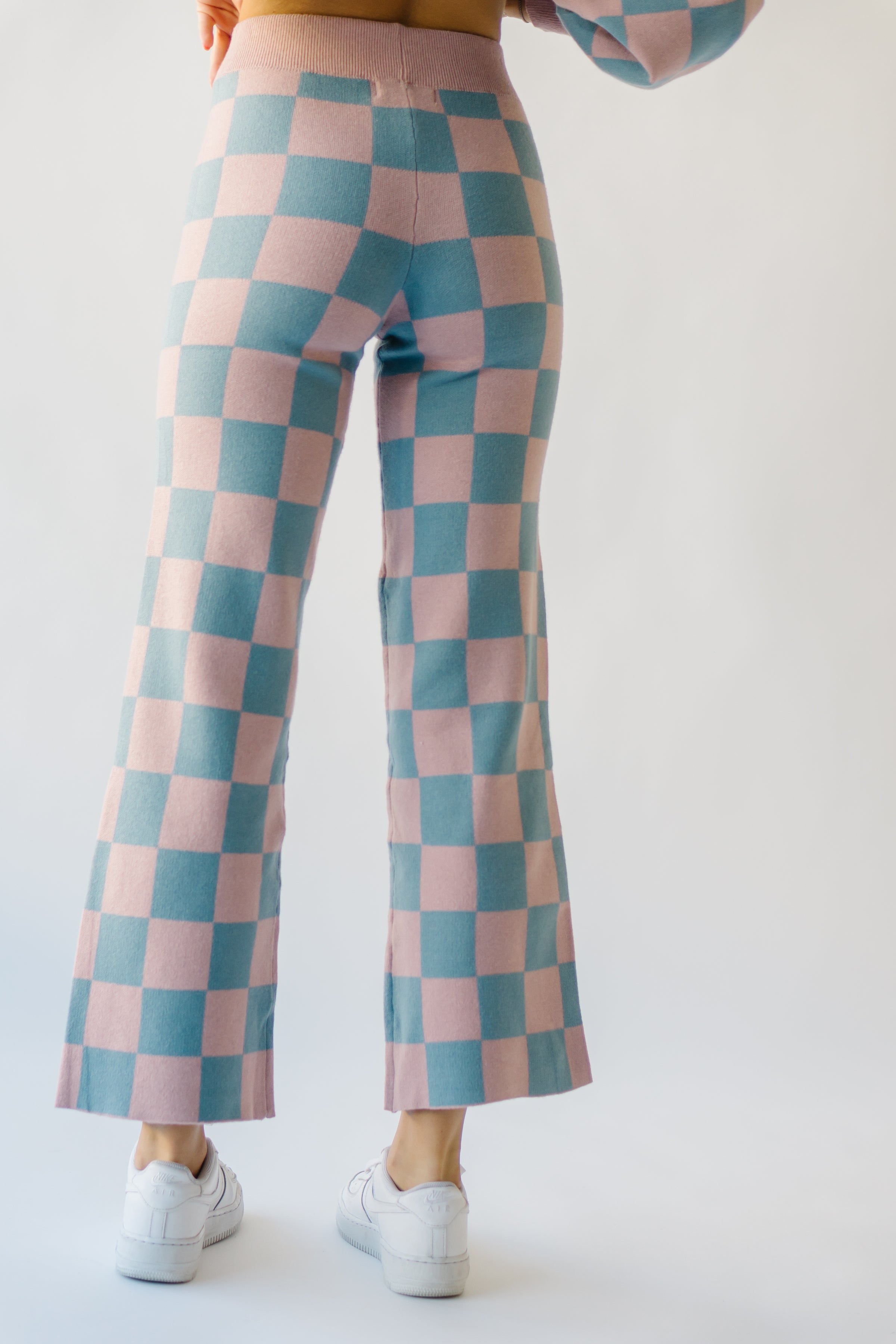 The Granger Checkered Pant in Mauve + Blue – Piper & Scoot