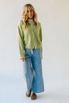 The Riggs Button-Down Sweater in Lemongrass