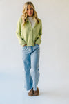 The Riggs Button-Down Sweater in Lemongrass