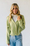 The Riggs Button-Down Sweater in Lemongrass