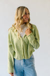 The Riggs Button-Down Sweater in Lemongrass