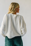 The Riggs Button-Down Sweater in White