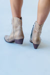 Free People: New Frontier Western Boot in Distressed Tan