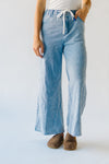 The Towslee Wide Leg Denim Jean in Light Blue