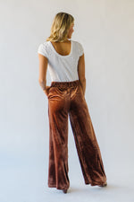 The Praught Pleated Front Trouser in Dark Brown