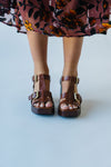 The Minkove Sandal in Brown