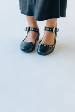 Free People: Mystic Mary Jane Flat in Black