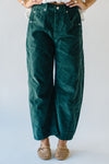 The Kerzman Relaxed Corduroy Pant in Dark Green