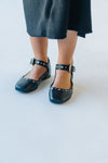 Free People: Mystic Mary Jane Flat in Black