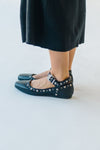 Free People: Mystic Mary Jane Flat in Black