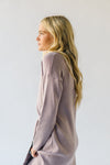 The Plumley Wrap Sweater Dress in Taupe