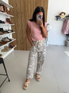 The Ashlin Printed Pant in Wild Flowers
