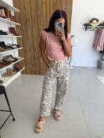 The Ashlin Printed Pant in Wild Flowers
