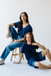 The Essential Crew Neck Tee in Navy