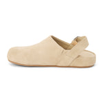 Matisse: Otto Suede Slingback Clog in Taupe