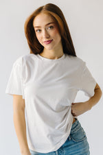 The Essential Crew Neck Tee in Ivory