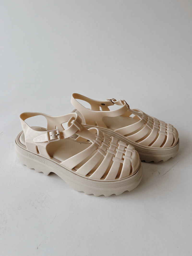 Melissa: Possession Platform II in Beige (SHIPS IN 1 WEEK)