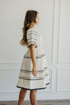 The Dawn Tiered Dress in Dream Cloud