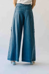 The Northampton Wide Leg Pant in Medium Wash