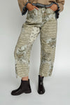 The Runion Printed Barrel Pant in Multi