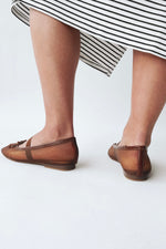 Coconuts by Matisse: Bronx Ballet Flat in Brown