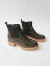 Dolce Vita: Saline H20 Booties in Olive