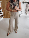 The Chamberlain Knit Pant in Taupe