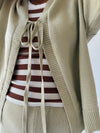 The Timo Knit Cardigan Set in Sage