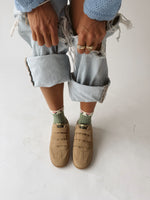 The Pace Velcro Sneaker in Camel