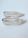 Matisse: Fleur Flat in Ivory Lace