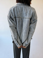 The Ladner Vintage Denim Jacket in Medium Wash