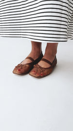 Coconuts by Matisse: Bronx Ballet Flat in Brown