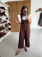 The Quentin Twill Jumpsuit in Wooden