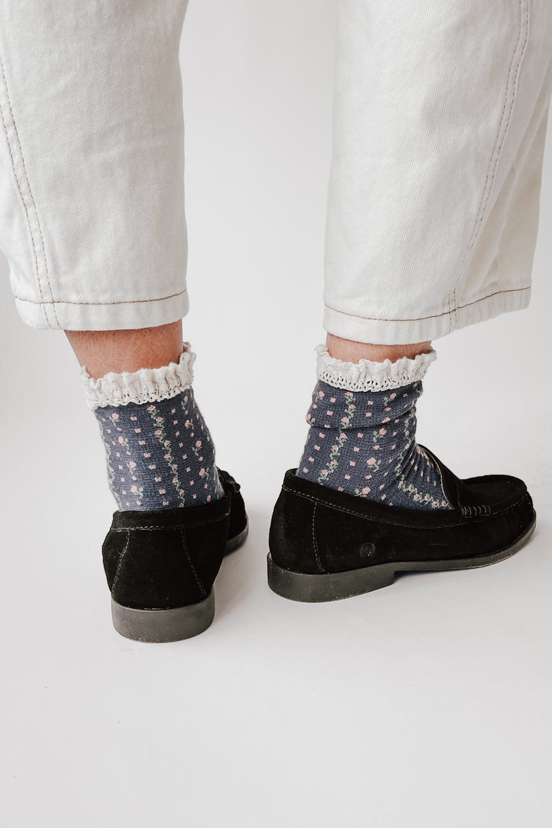 Born: Maris Loafer in Black Suede