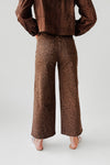 The Maren High Rise Crop Jean in Leopard