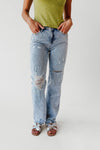 The Runia Straight Leg Jean in Funny Blue