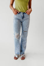 The Runia Straight Leg Jean in Funny Blue
