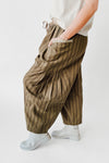 The Clarkston Textured Crop Pant in Olive