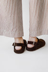 Matisse: Otto Suede Slingback Clog in Choco