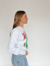 The Under the Mistletoe Sweatshirt in Heather Grey