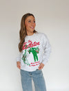 The Under the Mistletoe Sweatshirt in Heather Grey