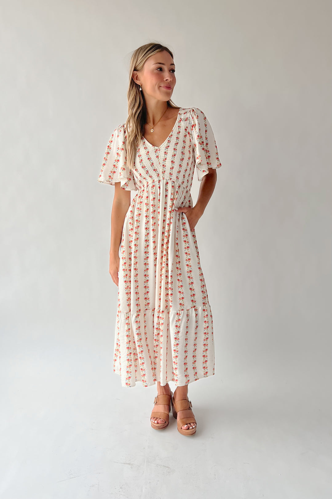 yasmin midi dress Ever New Yasmin Floral Appliqu Long Sleeve Midi Dress in Berry at Nordstrom, Size 4