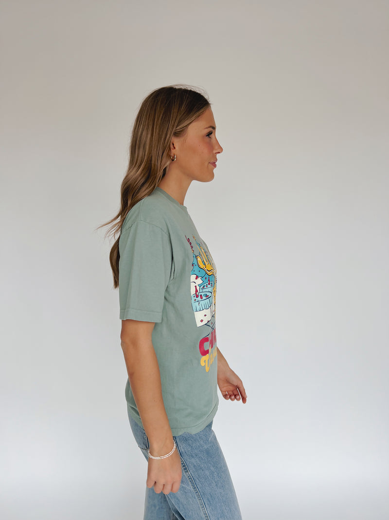 The Christmas Vacation Tee in Green