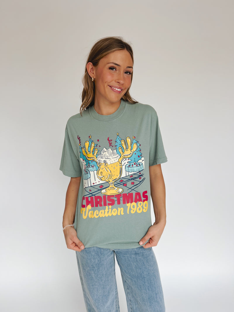The Christmas Vacation Tee in Green