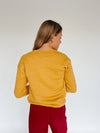 The Santa's Favorite Crewneck in Mustard